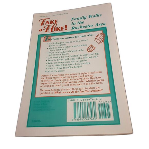 Take a Hike Family Walks in the Rochester Area paperback Freeman 1997 - Picture 2 of 3